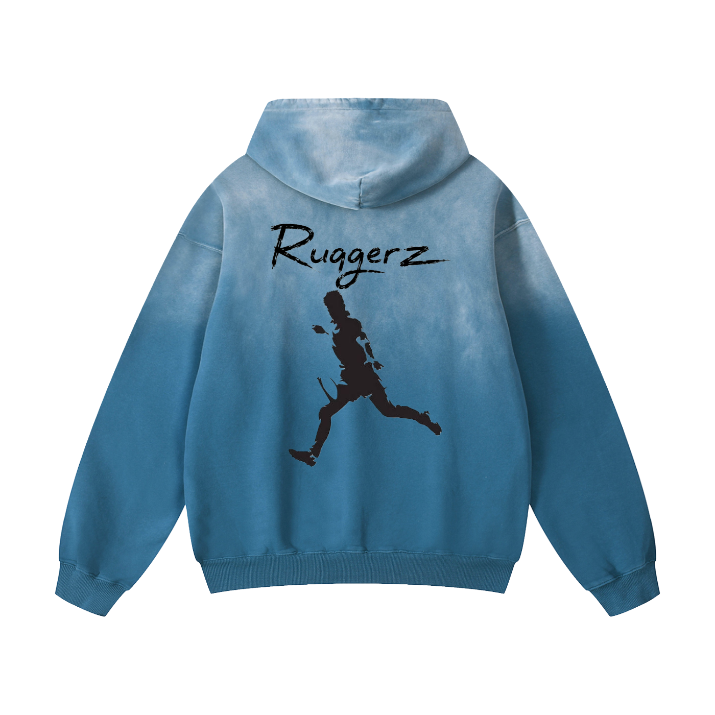 Ruggerz Heavyweight Sunfade Oversized Hoodie