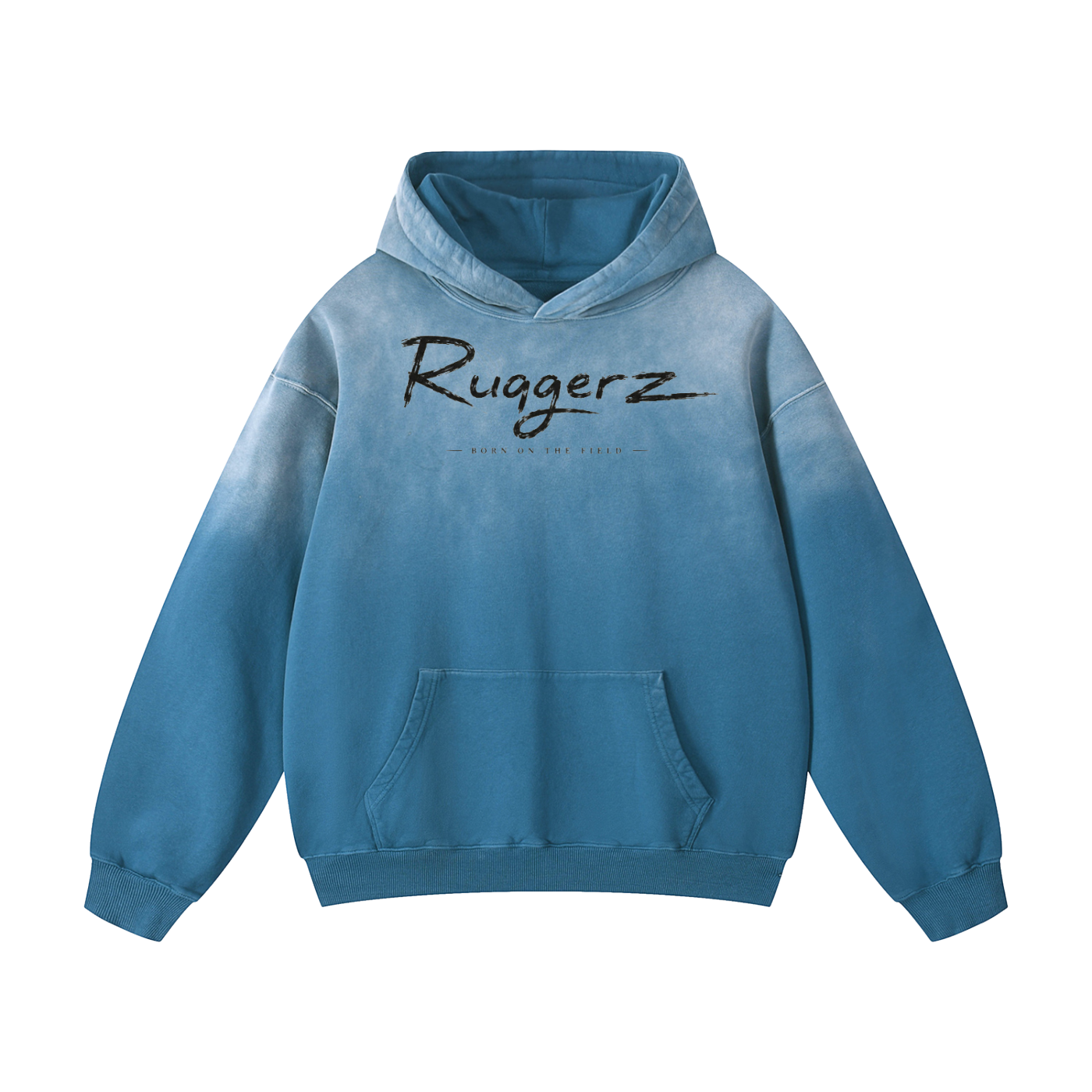 Ruggerz Heavyweight Sunfade Oversized Hoodie