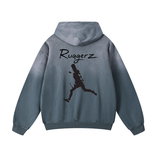 Ruggerz Heavyweight Sunfade Oversized Hoodie